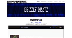 Desktop Screenshot of buyhiphopbeats.net